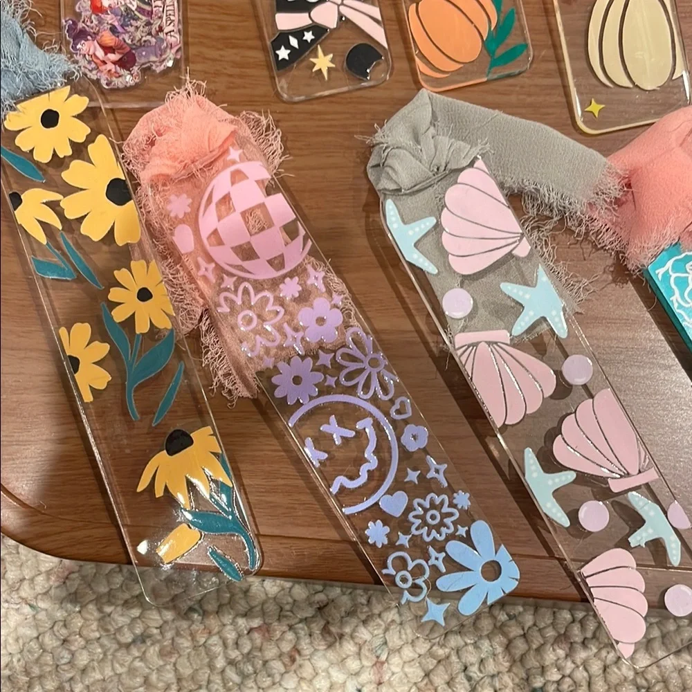 Colorful Patterned Bookmarks Set - Picture 5 of 5